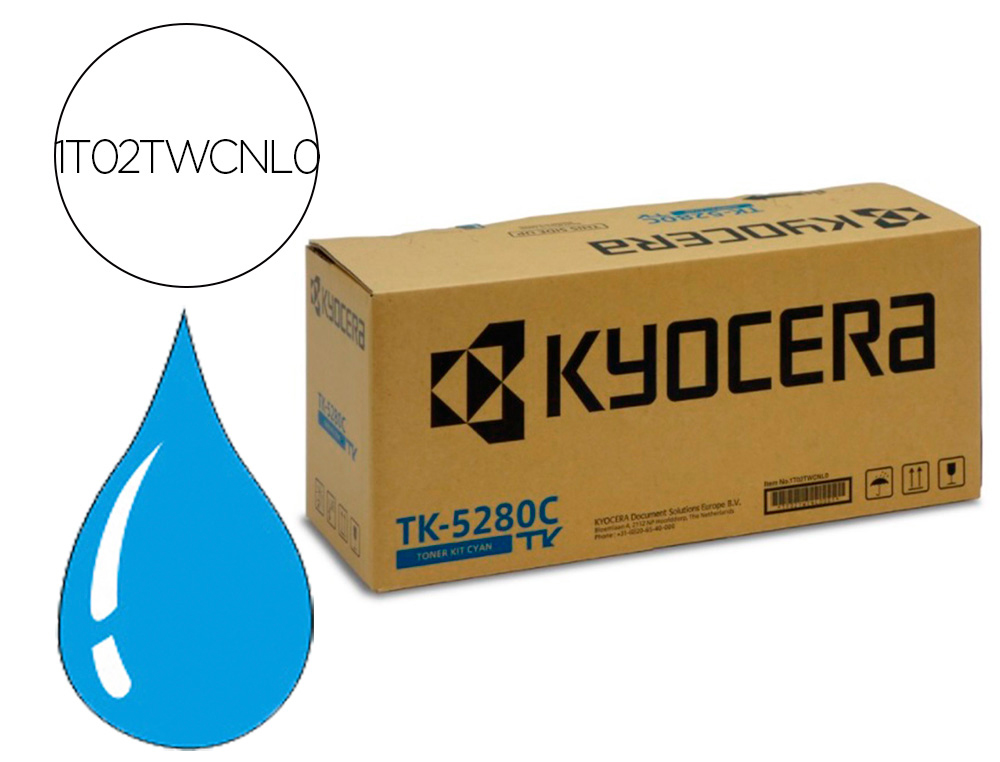 TONER KYOCERA TK5280C ECOSYSM6235 / 6635CIDN CYAN