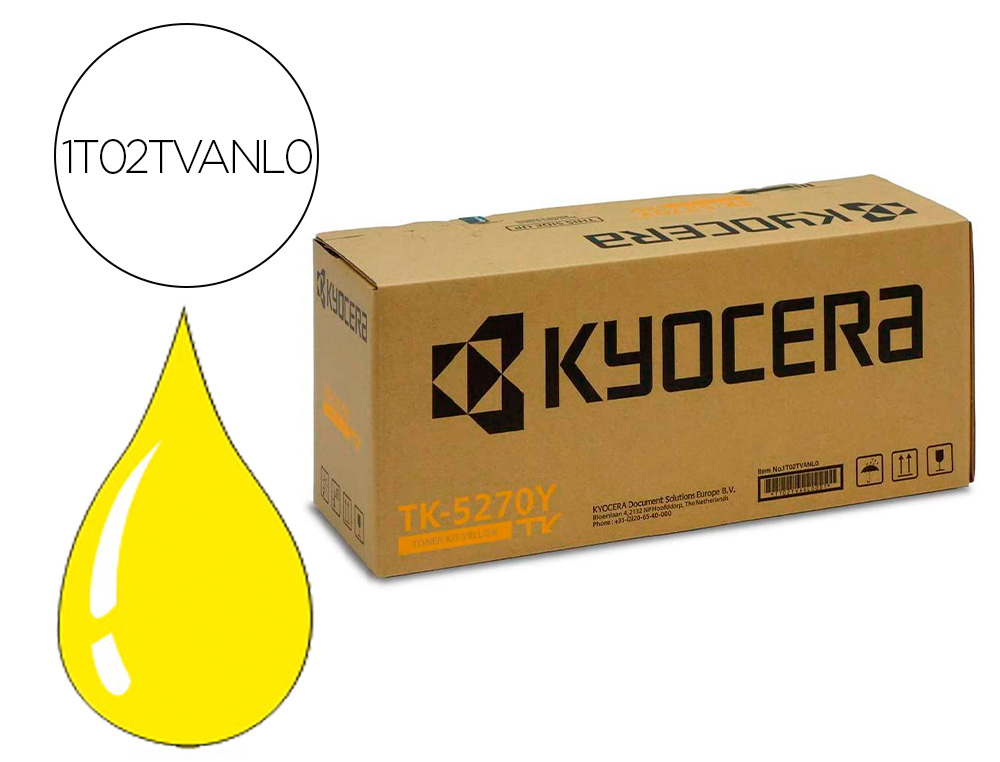 TONER KYOCERA TK5270Y ECOSYS M6230 / 6630CIDN JAUNE