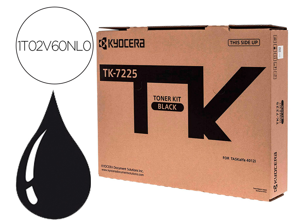 TONER KYOCERA TK-7225 TASKALFA 4012I NOIR