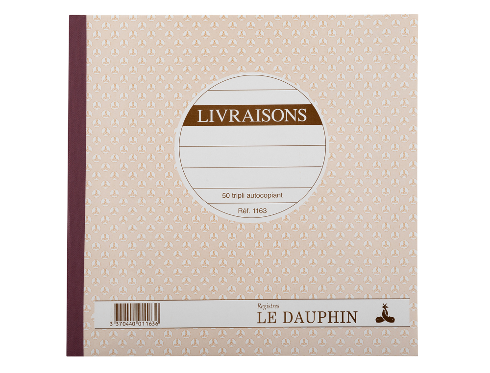 MANIFOLD AUTOCOPIANT EXACOMPTA LIVRAISONS 3        EXEMPLAIRES 210X210MM 50      TRIPLIS