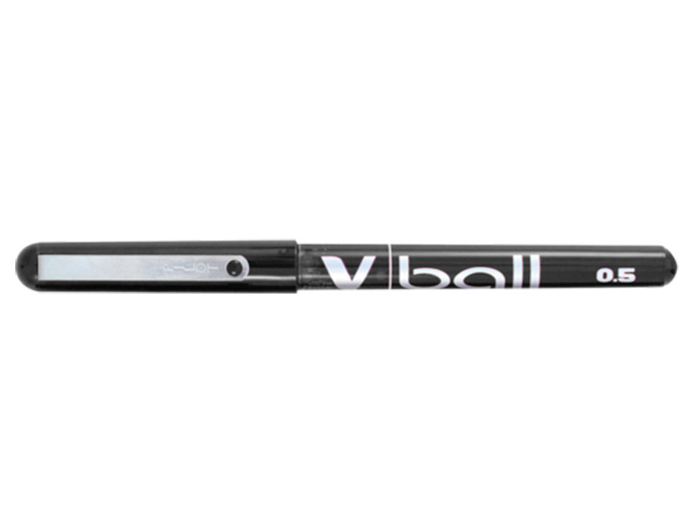 ROLLER PILOT VBALL 5 CRITURE FINE 0.3MM ENCRE LIQUIDE NIVEAU VISIBLE RGULATEUR DBIT CLIP MTAL COLORIS NOIR