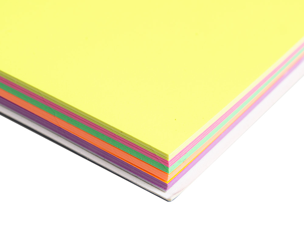 BLOC NOTES Q-CONNECT QUICK NOTES 70X100MM 100F ELECTO STATIQUES REPOSITIONABLES COLORIS NEON