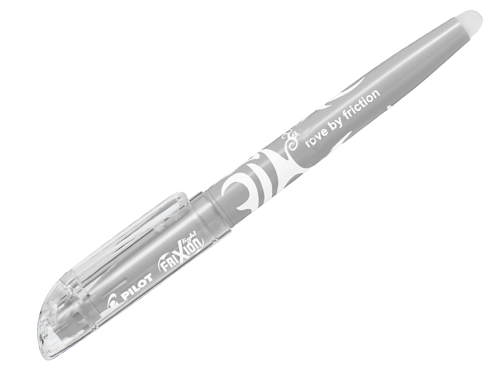 SURLIGNEUR PILOT FRIXION LIGHT NATURAL EFFACABLE POINTE MOYENNE BISEAUTEE COLORIS GRIS
