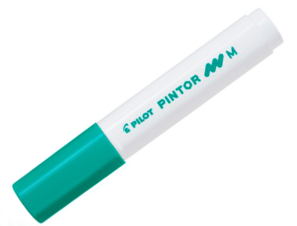MARQUEUR PEINTURE PILOT PINTOR ENCRE COUVRANTE TOUS   SUPPORTS POINTE MOYENNE       COLORIS VERT NEON
