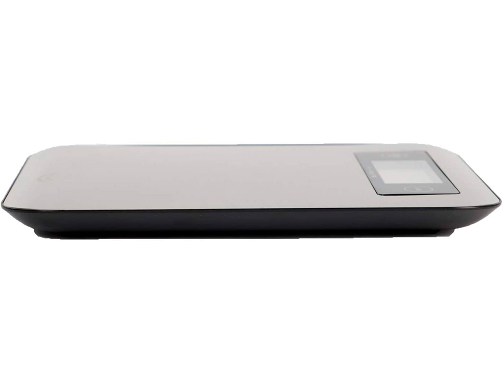 BALANCE COMPACTE 5KG/1G INOX AVEC BATTERIE RECHARGEABLE ET REMPLAÇABLE
