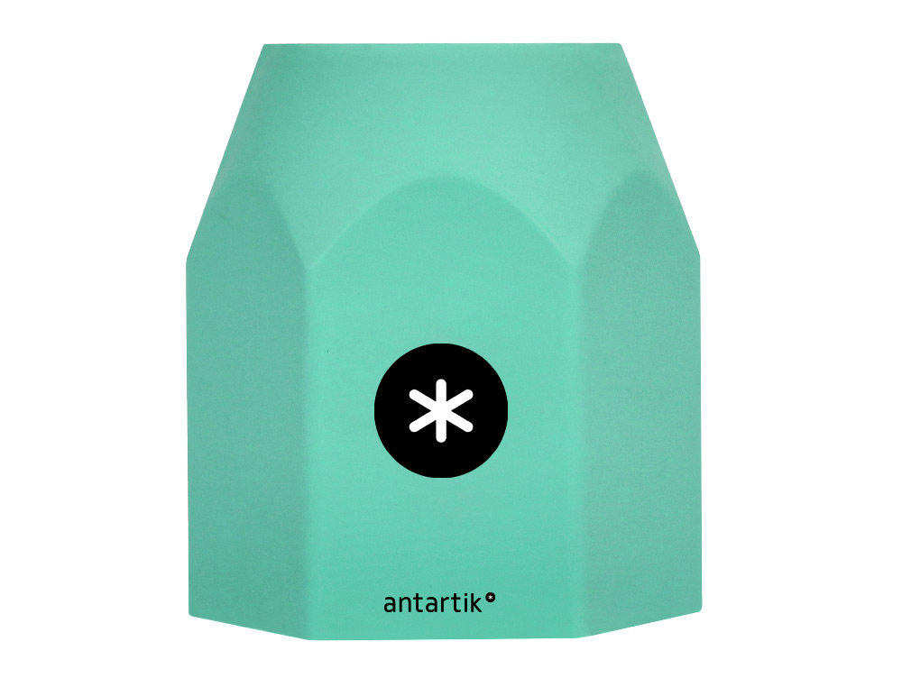POT A CRAYONS ANTARTIK HEXAGONAL SILICONE SOFT TOUCH 95X75X80 MM COLORIS PASTELS ASSORTIS