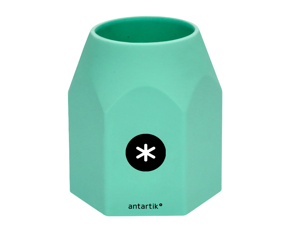POT A CRAYONS ANTARTIK HEXAGONAL SILICONE SOFT TOUCH 95X75X80 MM COLORIS PASTELS ASSORTIS