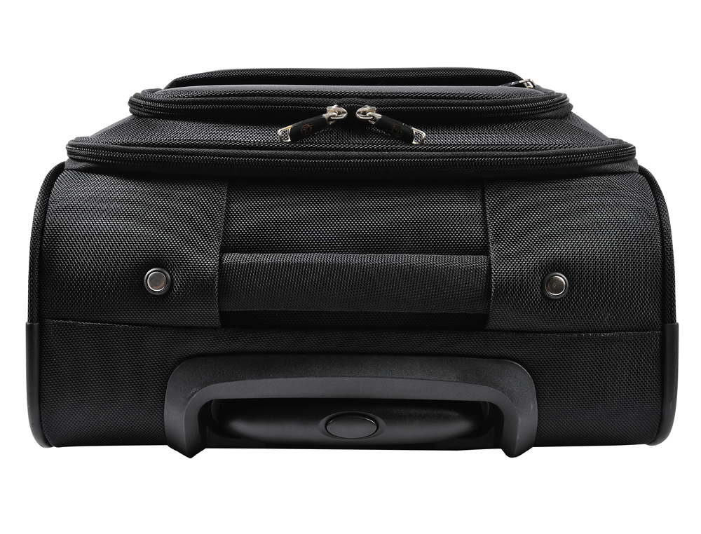 VALISE CABINE EXACOMPTA EXACTIVE 4 ROUES 37X55X23CM   COLORIS NOIR