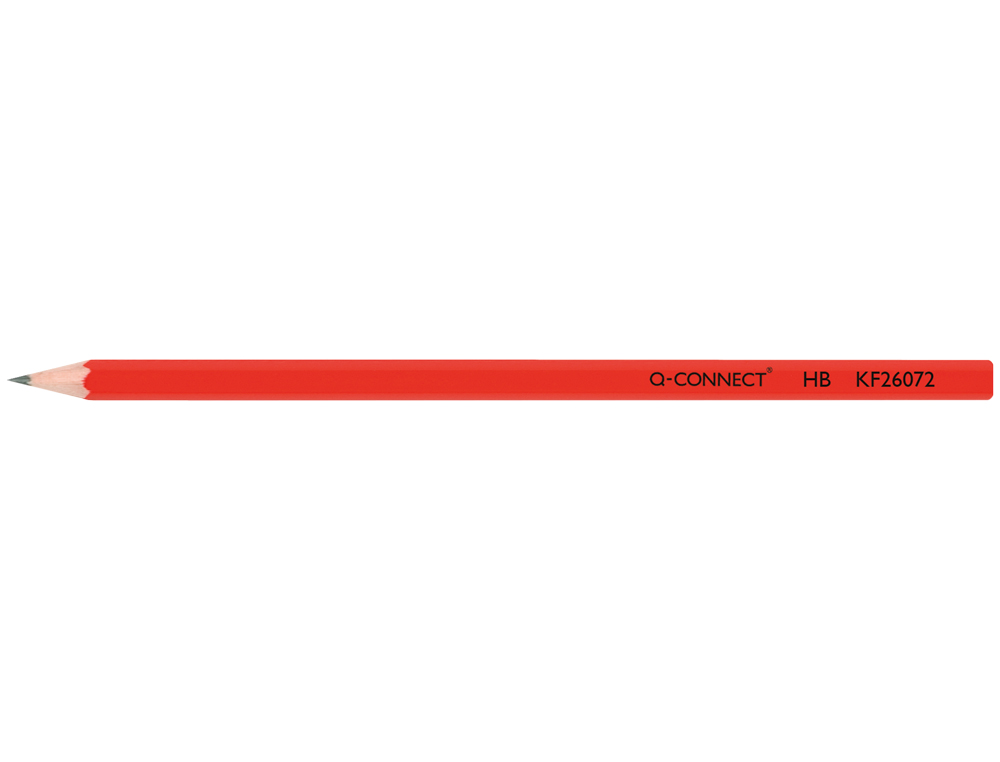 CRAYON GRAPHITE Q-CONNECT HB CORPS HEXAGONAL USAGE COURANT