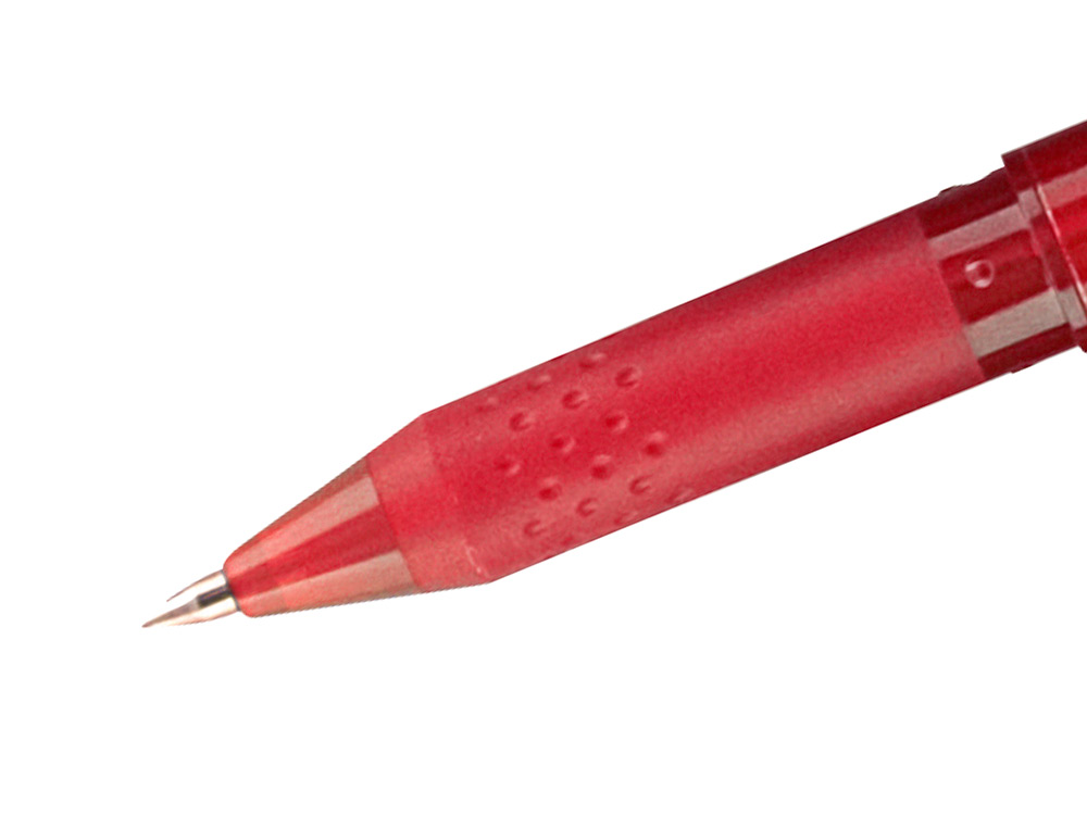 ROLLER PILOT FRIXION BALL ÉCRITURE MOYENNE 0.7MM ENCRE EFFAÇABLE GRIP PRÉHENSION RECHARGEABLE GOMME SERTIE COLORIS ROUGE