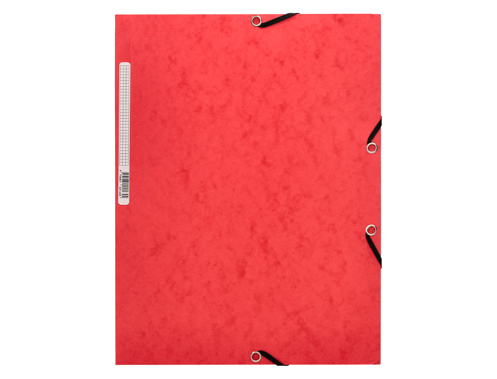 CHEMISE Q-CONNECT CARTE LUSTRÉE 375G POUR DOCUMENTS A4 320X243MM 3 RABATS COLORIS ASSORTIS