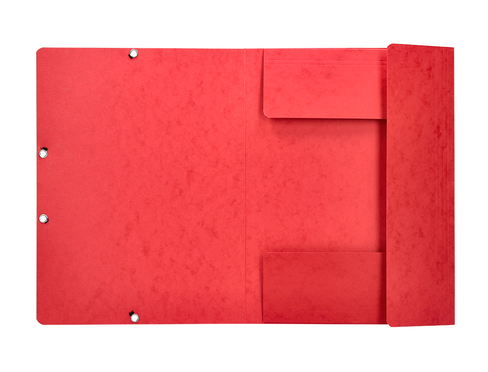 CHEMISE Q-CONNECT CARTE LUSTRÉE 375G POUR DOCUMENTS A4 320X243MM 3 RABATS COLORIS ASSORTIS