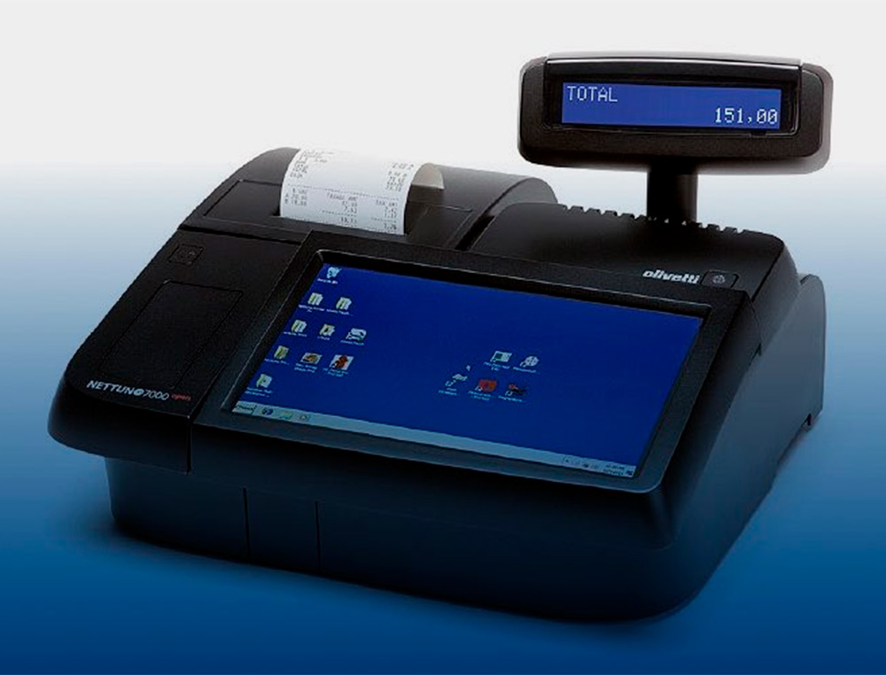 SERVICE FORMATION SUR SITE OLIVETTI POUR CAISSE ENREGISTREUSE NETTUNA 7000