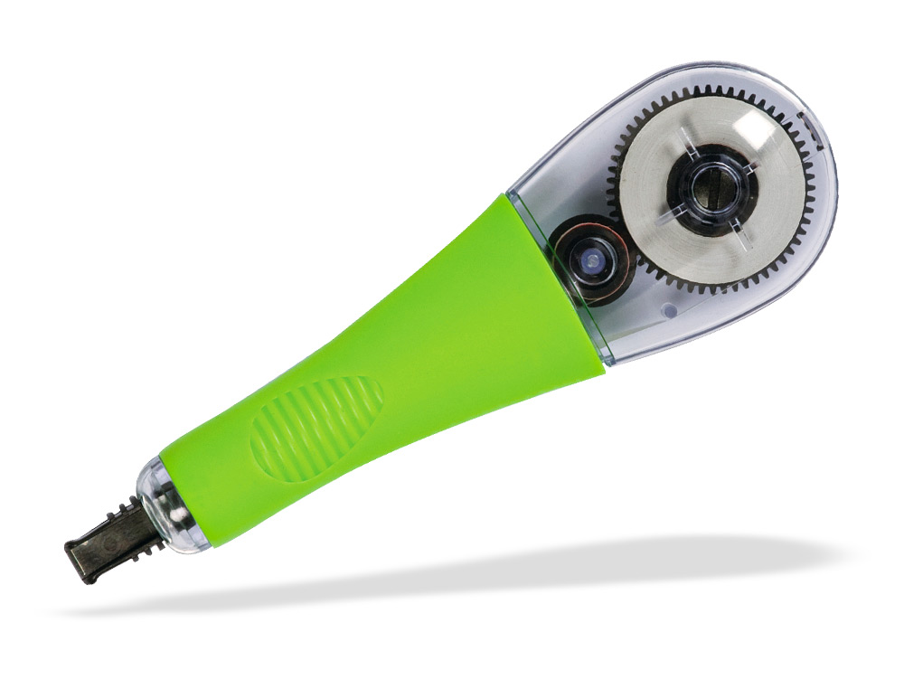 CORRECTEUR Q-CONNECT DVIDOIR RUBAN 4.2MMX10M APPLICATION LATRALE USAGE FACILE GRIP CAOUTCHOUC VIS RETOUR ARRIRE