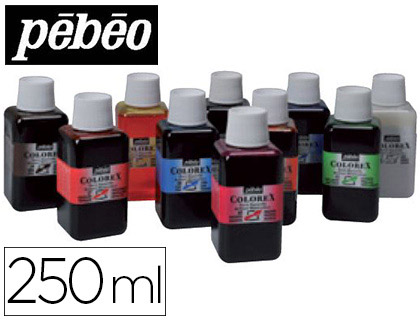 ENCRE PBO COLOREX FORTE CONCENTRATION VIVACIT COLORIS ASSORTIS BOTE 10 FLACONS 250ML