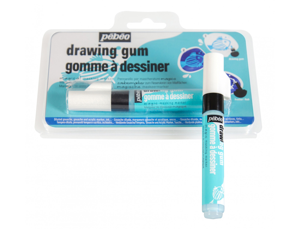 MARQUEUR PEBEO DRAWING GUM EVEIL POINTE RONDE 4MM        BLISTER DE 1 UN