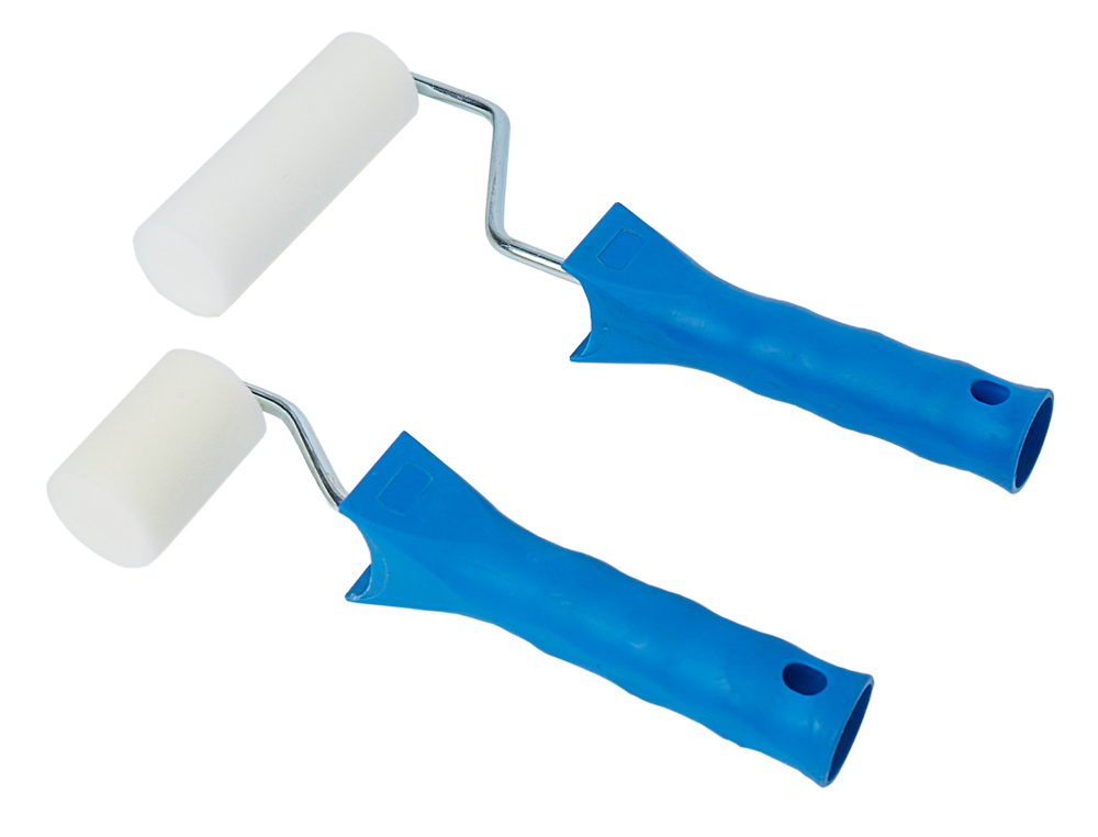 ROULEAU O'COLOR MOUSSE HAUTE DENSITE 5CM MANCHE PLASTIQUE  BRANCHE METAL