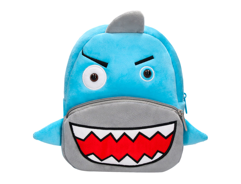 SAC A DOS LIDERPAPEL BABY FINITION PELUCHE REQUIN       260X100X240MM