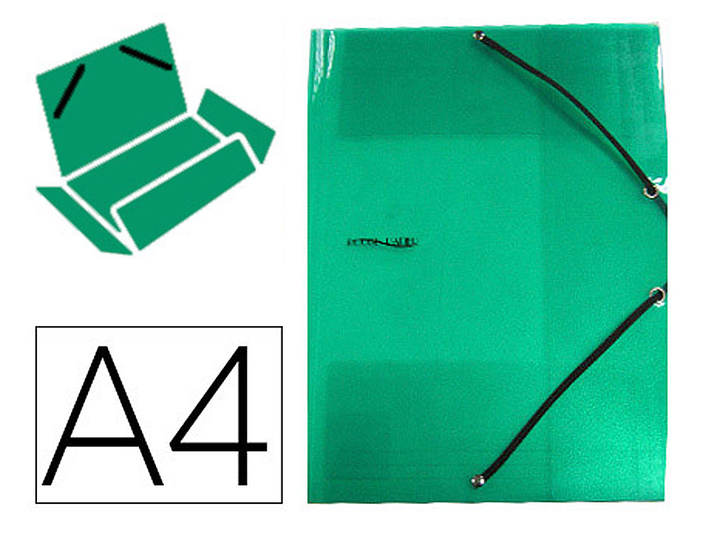 CHEMISE VIQUEL 3 RABATS AVEC LASTIQUE POLYPROPYLNE COLORIS VERT
