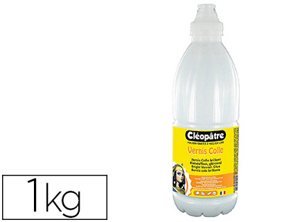 VERNIS COLLE CLOPTRE DCORATEUR RSISTE  L'EAU ET RAYURES FINITION BRILLANTE 1L