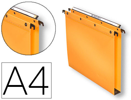 DOSSIER SUSPENDU ELBA POLYPRO ULTIMATE ARMOIRE H275MM ENTRA XE 330MM FOND 30 COLORIS JAUNEORANG BOTE 10 UNITS