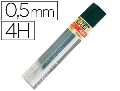 MINE PENTEL SUPER 4H DIAMTRE 0,5MM TUI 12U