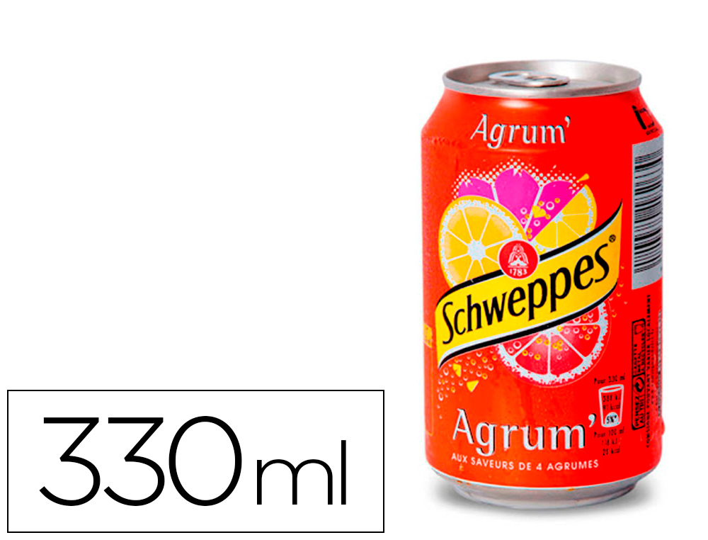 SCHWEPPES AGRUM CAN 33CL