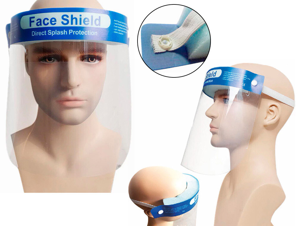 MASQUE  FACIAL PROTECTEUR PREMIUM CERTIFIE CE