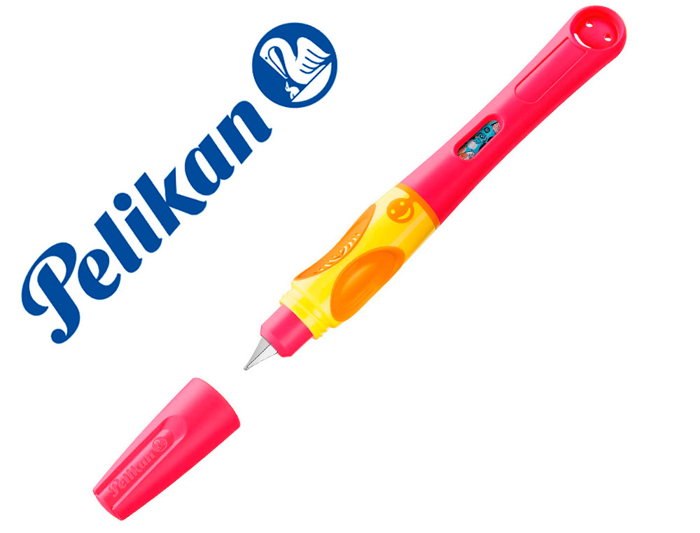 STYLO-PLUME PELIKAN GRIFFIX CHERRY POUR DROITIERS COLORIS ROUGE
