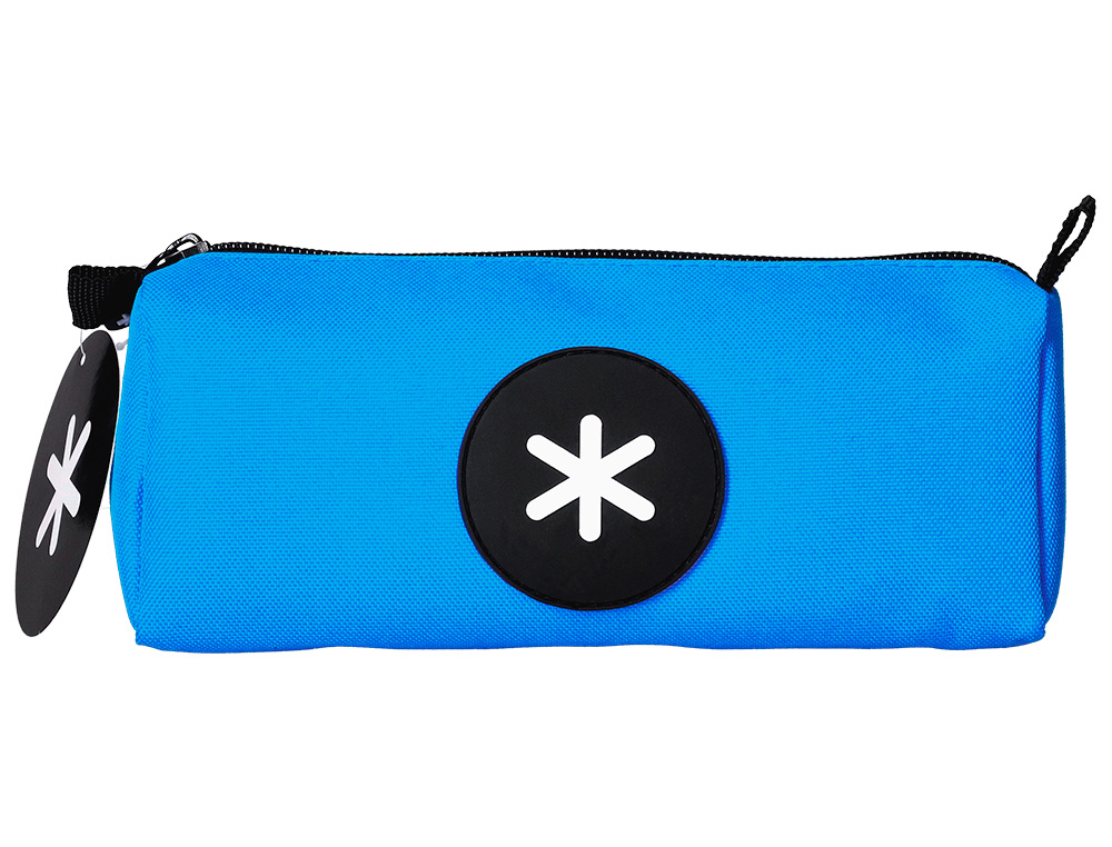 TROUSSE SCOLAIRE ANTARTIK 1 COMPARTIMENT 210X70X80MM      COLORIS BLEU