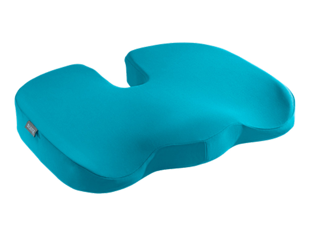 COUSSIN DE SIEGE ERGONOMIQUE LEITZ ERGO COSY BLEU