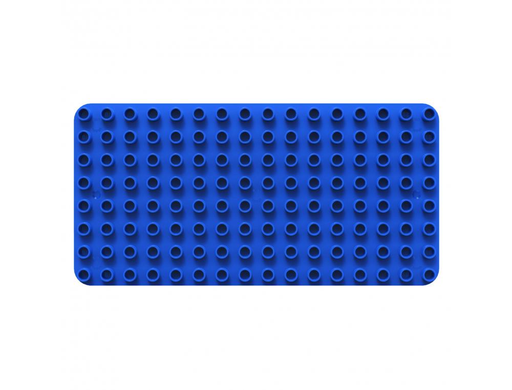 PLAQUE DE CONSTRUCTION BIOBUDDI 1 PLAQUE 30X15 CM    COLORIS BLEU
