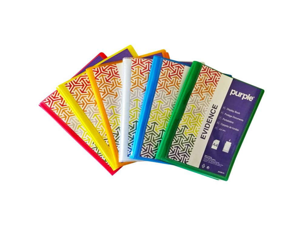 PROTEGE-DOCUMENTS OFFICE PLAST PERSONNALISABLE 120     VUES QUALITE PP 40 MICRONS    LISSE