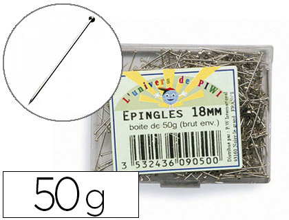 PINGLE UNIVERS DE PIWI 18MM BOTE 50G