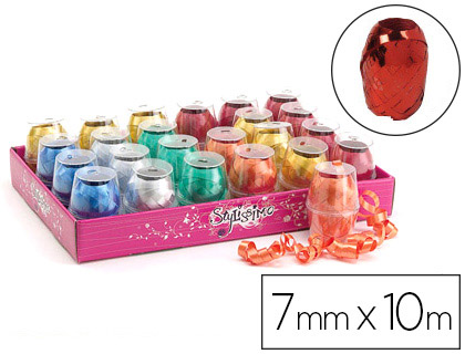 OEUF COQUILLE 10MX7MM LISSE ASSORTIMENT CLASSIQUE BOTE 24 UNITS