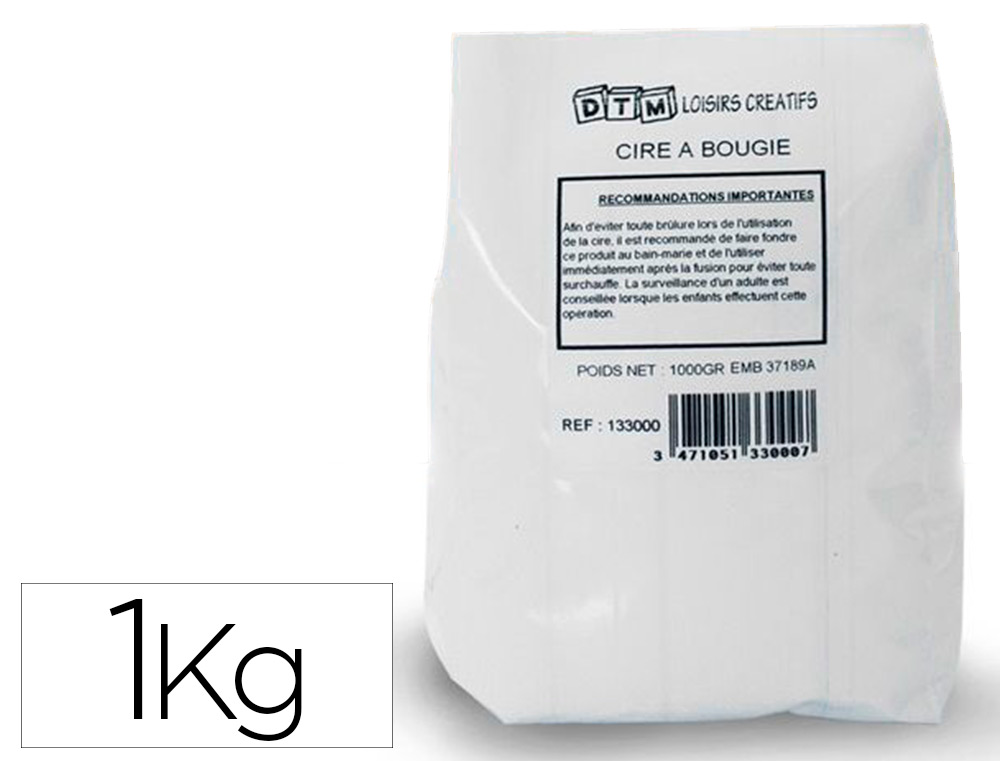 CIRE  BOUGIE GRAINE CRATIVE PRPARATION SACHET 1KG