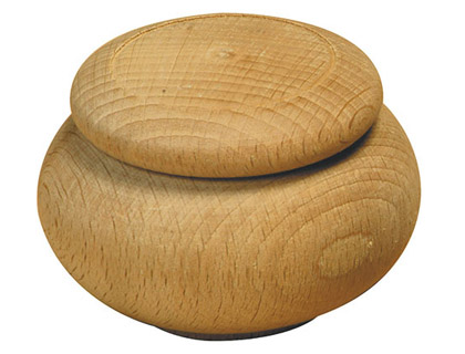 BONBONNIRE EN BOIS  DCORER GRAND MODLE DIAMTRE 7CM HAUTEUR 5CM