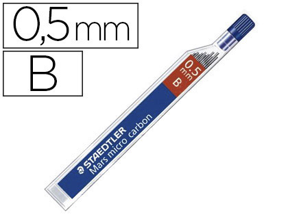 MINE STAEDTLER MARS 0.5MM B MICRO CARBON 250 TUI 12U