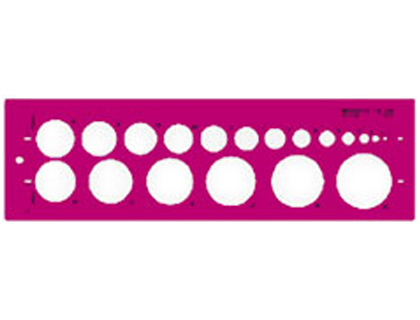 TRACE-CERCLES MINERVA TRAAGE TECHNIQUE PAIRS 2-38MM