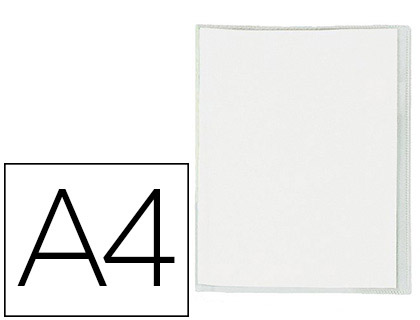 PROTGE-CAHIER ELBA STANDARD PVC CRISTAL 20/100E RABAT A4 210X297MM INCOLORE