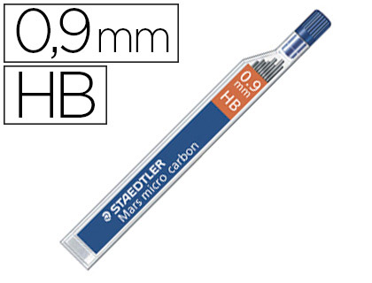 MINE GRAPHITE STAEDTLER MARS MICRO 0.9MM HB CARBON PAPIER STANDARD DESSIN TOUS PORTEMINES TUI 12 UNITS