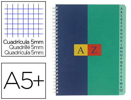 RPERTOIRE CONQURANT RELIURE INTGRALE COUVERTURE VERNIE LAVABLE 170X220MM 180 PAGES 5X5MM