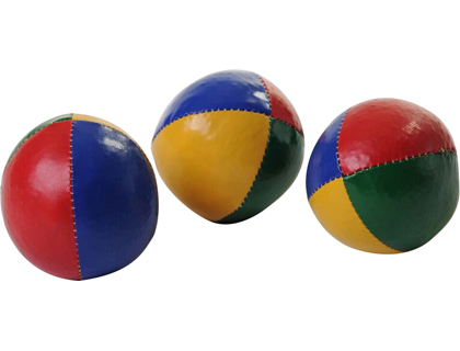 BALLE  GRAINS PLASTICO ROTOTECH JUNIOR BEACH DCLIC AVEC 1 LIVRET GRAINES DE LIN DIAMTRE 55MM 80G LOT DE 3 U