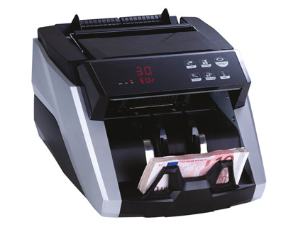 DTECTEUR Q-CONNECT FAUX BILLETS PROFESSIONNEL AVANC 1000 BILLETS/MINUTE CERTIFICAT CE 311X235X145MM 8KG