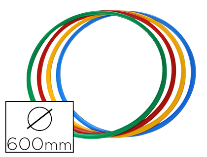 CERCEAU DE GYM PLASTICO ROTOTECH PLAT DIAMTRE 60CM