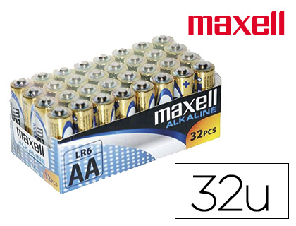 PILE LR06 MAXELL BOTE 32 UNITS