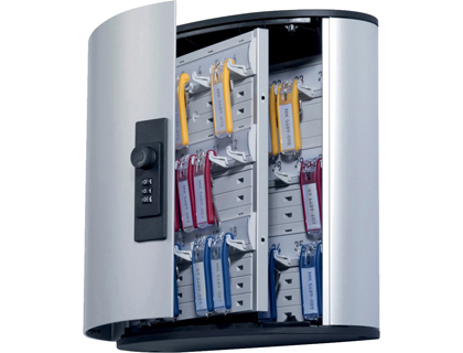 ARMOIRE  CLS DURABLE KEYBOX CODE ALUMINIUM CAPACIT 36 PORTE-CLS 302X280X118MM