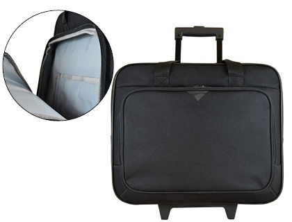 TROLLEY TECHAIR BUSINESS BASIC POLYESTER COMPATIBLE ORDINATEUR 17.3