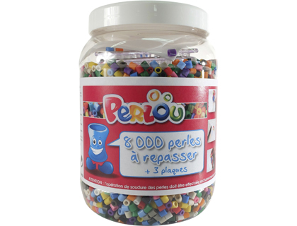PERLE  REPASSER DTM + 3 PLAQUES + FEUILLES BARIL 8000 UNITS