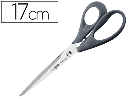 CISEAUX WONDAY THE FIRST LAMES INOX 170MM ANNEAUX SOUPLES ERGONOMIQUES BOUTS POINTUS